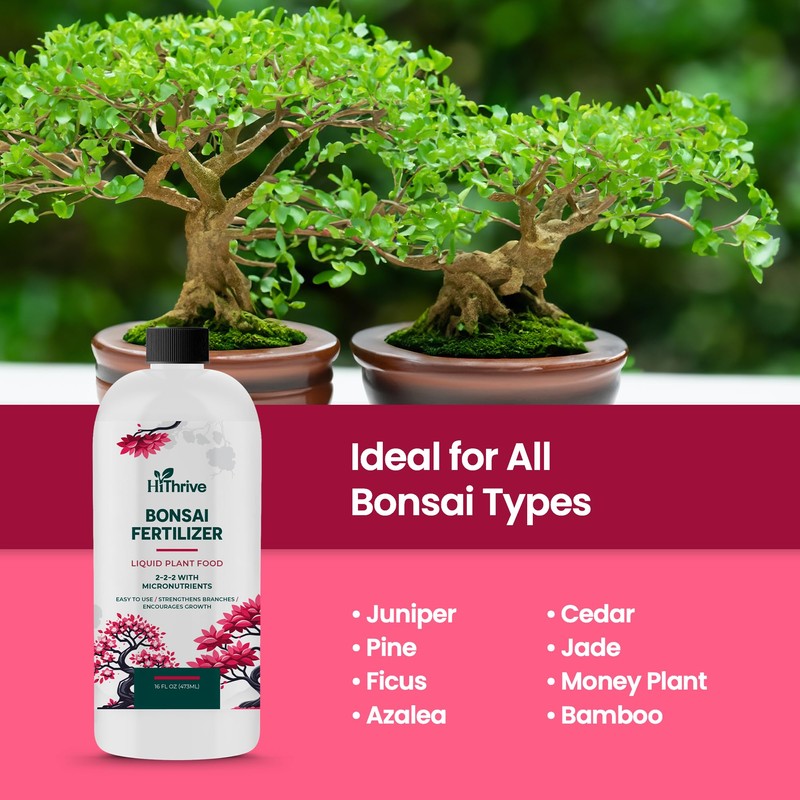 16oz Bonsai Fertilizer Liquid - Makes 96 Gallons of Bonsai
