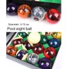 CUPPA Professional Pool Balls/Billiard Balls Set, Complete 16 Balls for