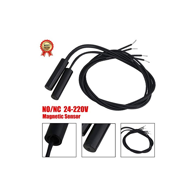 Recessed Proximity Switch Position Sensor Cylindrical Plastic Mounted Reed