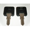 FIC RV Motorhome Trailer 2 Keys Cut to Lock/Key Number
