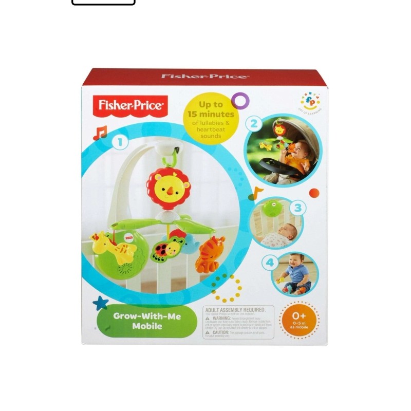 Fisher-Price Rainforest Friends Grow-with-Me Mobile