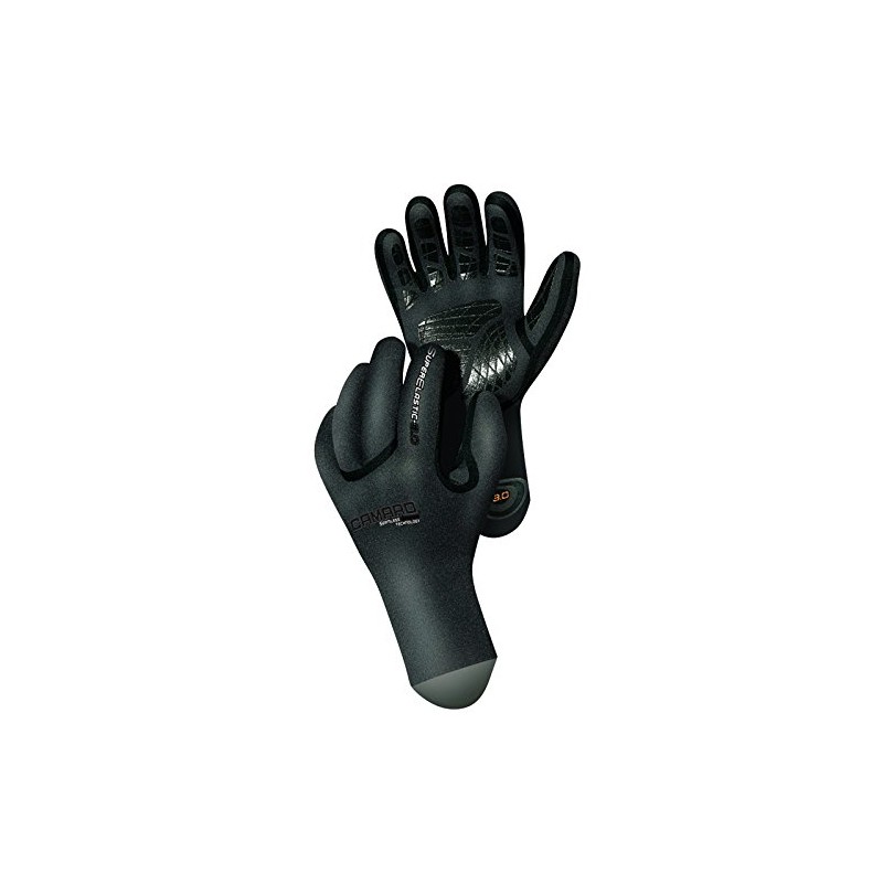 CAMARO Men's Dive gloves Seamless 3mm - Black, XL
