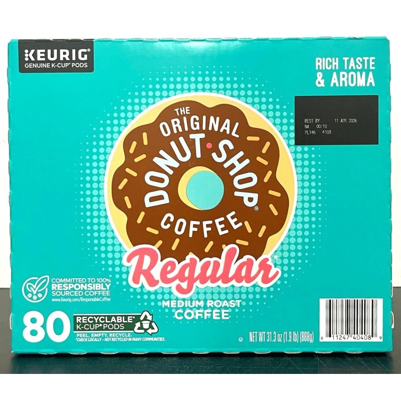 The Original Donut Shop Regular K-Cups Medium Roast Coffee Pods