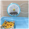 Andiker Hamster Running Wheel, Noise-Free Jogging Sports Toy Hamster Cage