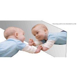 Marketing Holders 3 Pack Acrylic Mirror Sheet 12" x 48" Plexiglass Rectangular Decorative Tile Reflective Surface Plate for Home Decor and Tabletop Retail Product Display Showcases