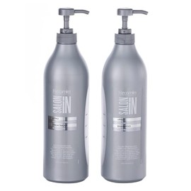Salon In by Recamier | Pro Color Intensifier Hair Platinum Set - Champú y tratamiento | 33.8 fl oz / 33.8 fl oz | Para cabello teñido