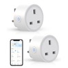 UseeLink Matter Smart Plug,WiFi Outlet Works with Alexa,HomeKit Google,Home,IFTTT,SmartThings,Wireless Smart