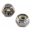 Marsh Fasteners 18-8 Stainless Steel Nylon Insert Hex Lock Nuts