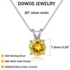 DOWOS 925 Sterling Silver Dainty Necklace for Women Mother's Day,