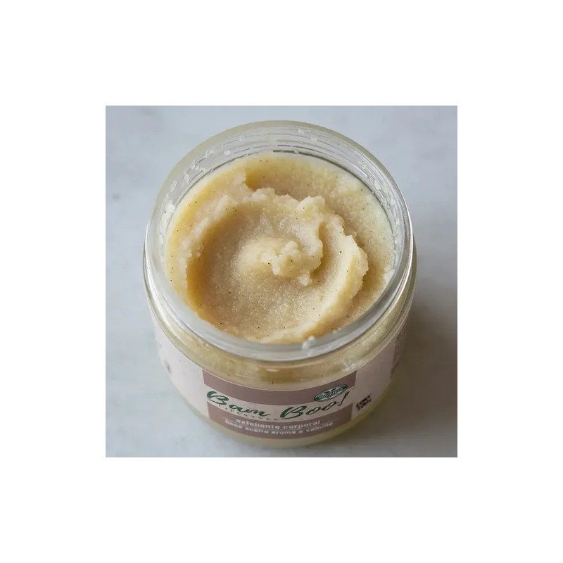 Exfoliante Corporal Base Aceite Aroma Vainilla 100g Bam Boo!