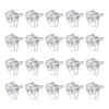 HARFINGTON 20pcs Shelf Support Peg 5mm/0.2" Steel Bracket Pegs with