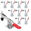 Chfine 10 Pack Toggle Clamps, Hold Down Clamp 220Lbs Holding