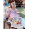Clear Kid-Friendly Easy Clean Bento Lunchbox by My Family -