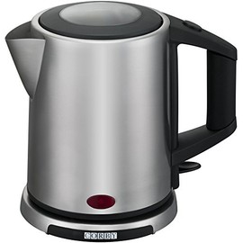 Corby Hampton 1L Kettle in Brushed Steel EU Plug