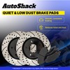 AutoShack Front Brake Kit Replacement for Acura Integra 2018-2024 Honda