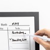Navaris Weekly Planner White Board - 24" x 36" Magnetic