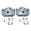 DOUQANG 2Pcs Brake Caliper Assembly with Bracket Compatible with Honda