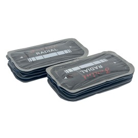 ZERINT TP-R04 4" x 2 1/4" 1 ply 10 pcs,Radial Repair Patch, Heavy Duty Tire Patches, Tire Puncture Repair Patch for Car Truck Bus Tractor Agricultural Vehicles