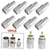 DOITOOL 10pcs Solder Connector Plug with Reducer for Cable High