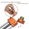 O'SKOOL Versatile Honing Guide Sharpening Jig - Fits Chisels or