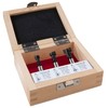 Westfalia Groove Cutter Set 3 Pieces – Ideal for Milling