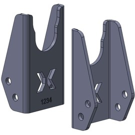 Jaw Set for QC-Mate by XBoom Coupler (1/2" & 3/4" Duo-Jaw Set (1234-DJ))