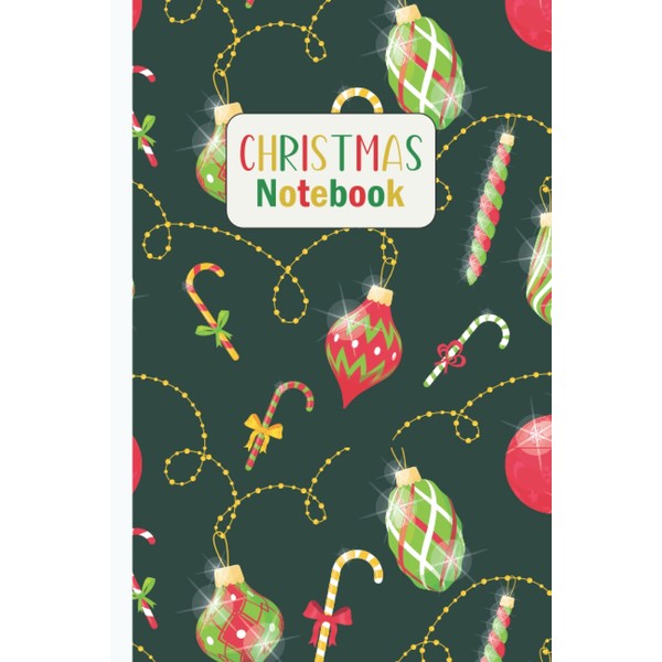 Christmas Notebook: College Ruled Blank Lined Notebook Journal for Christmas
