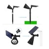 Solar Spotlight Waterproof 4LED Lawn Lights Landscape Lighting for Outdoor