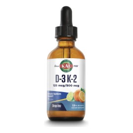 Gotas Vitamina D3 + K2 Huesos Corazón Fuerte 59ml Americano