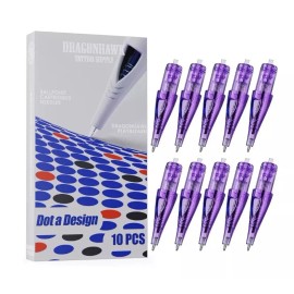 For Dragonhawk Dragonhawk Ballpoint Cartridges 100pcs Different Variations Volume Sale - Purple