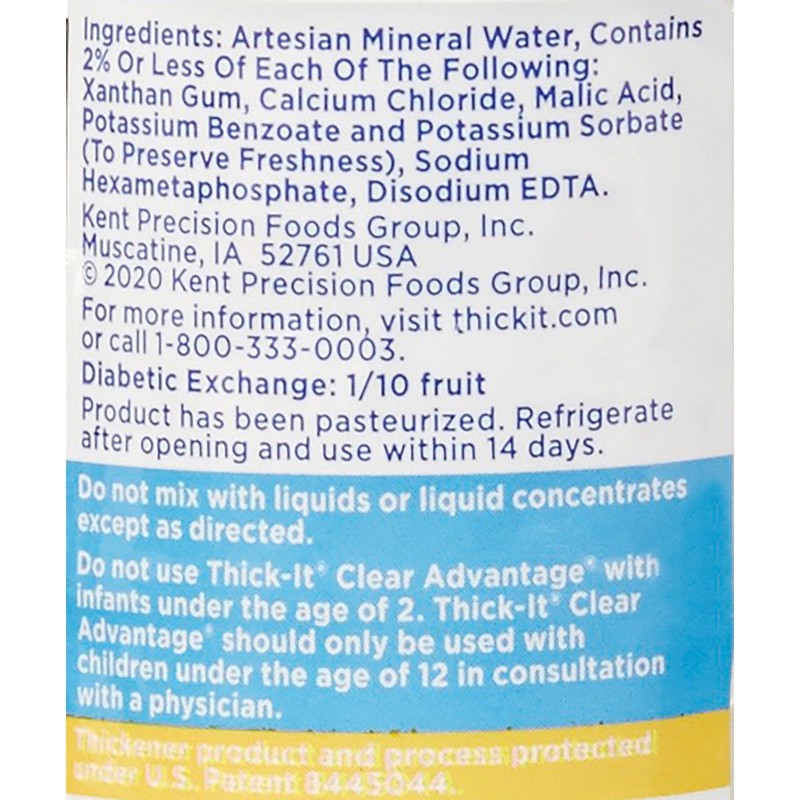Thick-It AquaCareH2O Thickened Beverage, 8-ounce Bottle (CS/24)