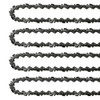 4 Pack 14 Inch Chainsaw Chain Set 52 Drive Links,