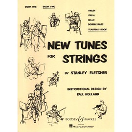 New Tunes for Strings: violin, cello, viola, double bass and piano (flexible). Livre du professeur.