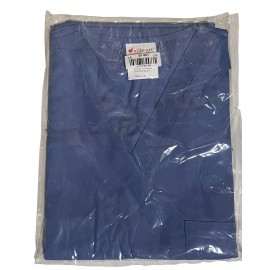 Allheart Unisex Scrubs Basics Size Large Blue Top Bottom Set New