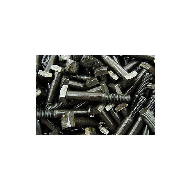 (15) Square Head 5/8-11 x 4 Bolts Unplated A307 15/16"