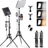 2-Pack LED Video Light Kit, Velvora 15W Photography Lighting with