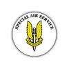 Sticker Special Air Service SAS Logo Army Special Unit 6