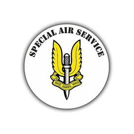 Sticker Special Air Service SAS Logo Army Special Unit 6 cm A681