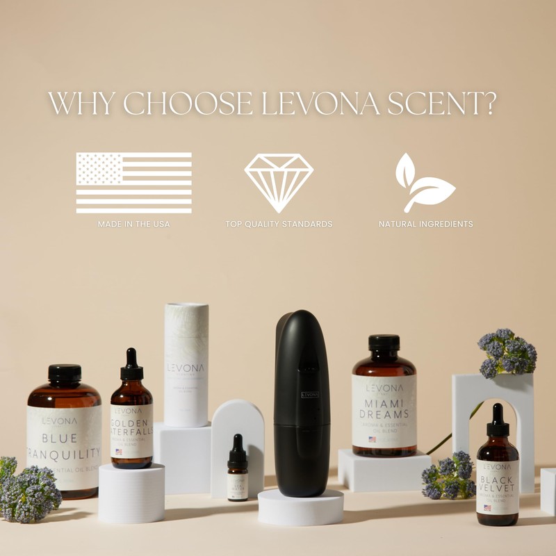 Levona Scent Essential Oil - Fresh Aroma for Home, Office,