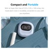 Vibrating Alarm Clock Rechargeable Battery Operated Cordless & Dual Alarms