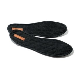Cinnea Cinnamon Insoles 1 Pair, Black, White, Brown, Size 36-50, Insoles Cinnamon Soles, Colour: Black, Shoe Size: 49 (32.0 cm)