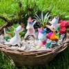 Mood Lab Miniature Unicorn Figurines Set - Funny Mini Statue