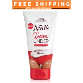 Nad's Down Under Cream for Women, Intimate Hair Removal Cream 150 ml