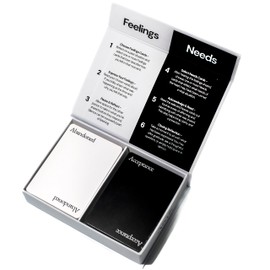 Cards For Conveying – Mental Health Card Game for Exploring Feelings and Needs | Therapy Conversation Cards for Couples, Friends, and Self-Reflection (130 Cards)