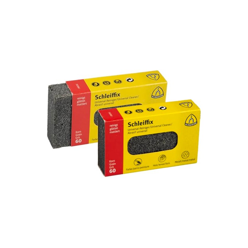 KLINGSPOR elastic buffers SFK 655 Dimensions 80 x 50 x