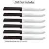 RADA Cutlery 6-Piece Utility/Steak Knife Gift Set (G206), Stainless Steel