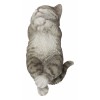 Hi-Line Gift Sleeping Cat Gray/Orange-Ga - Gray