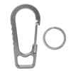 PPFISH Titanium Heavy Duty Carabiner Keychain, EDC Quick Release Hooks