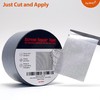 by.RHO Screen Repair Tape, Extra Wide (4in x 15FT), Gray,