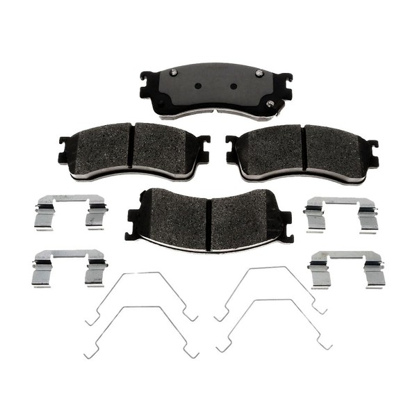 Stirling 4PCs Front Ceramic Brake Pads kit for Mazda Protege5